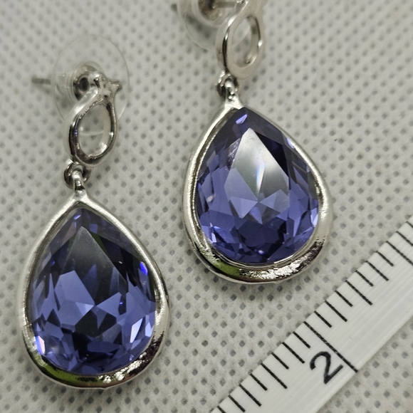 Fashion Earrings Bundle of 3 Silvertone - Picture 7 of 9